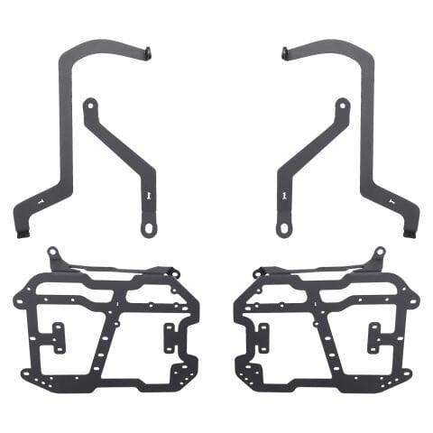 GP Kompozit Benelli TRK 502 / 502X 2018-2023 Uyumlu Yan Çanta Demiri Siyah