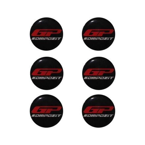 GP Kompozit Egzoz Takoz Damla Etiket Sticker 6 Adet - Yedek Parça